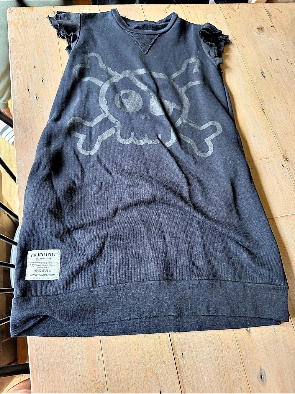 Nununu Girls Graphic Dress Size 6-7